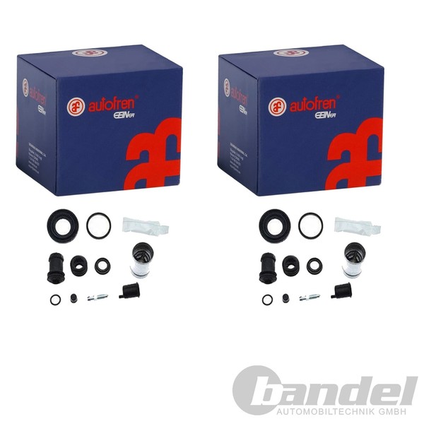 2X Autofren Bremssattel RAPARATUR-SATZ Hinten Passend FüR Daihatsu Applause-image