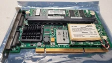 LSI LOGIC L1-01013-03  Dual Channel SCSI320-2X Raid Controller Card W/ Battery