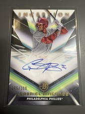 2023 Bowman INCEPTION Gabriel Rincones AUTO Phillies 265/300