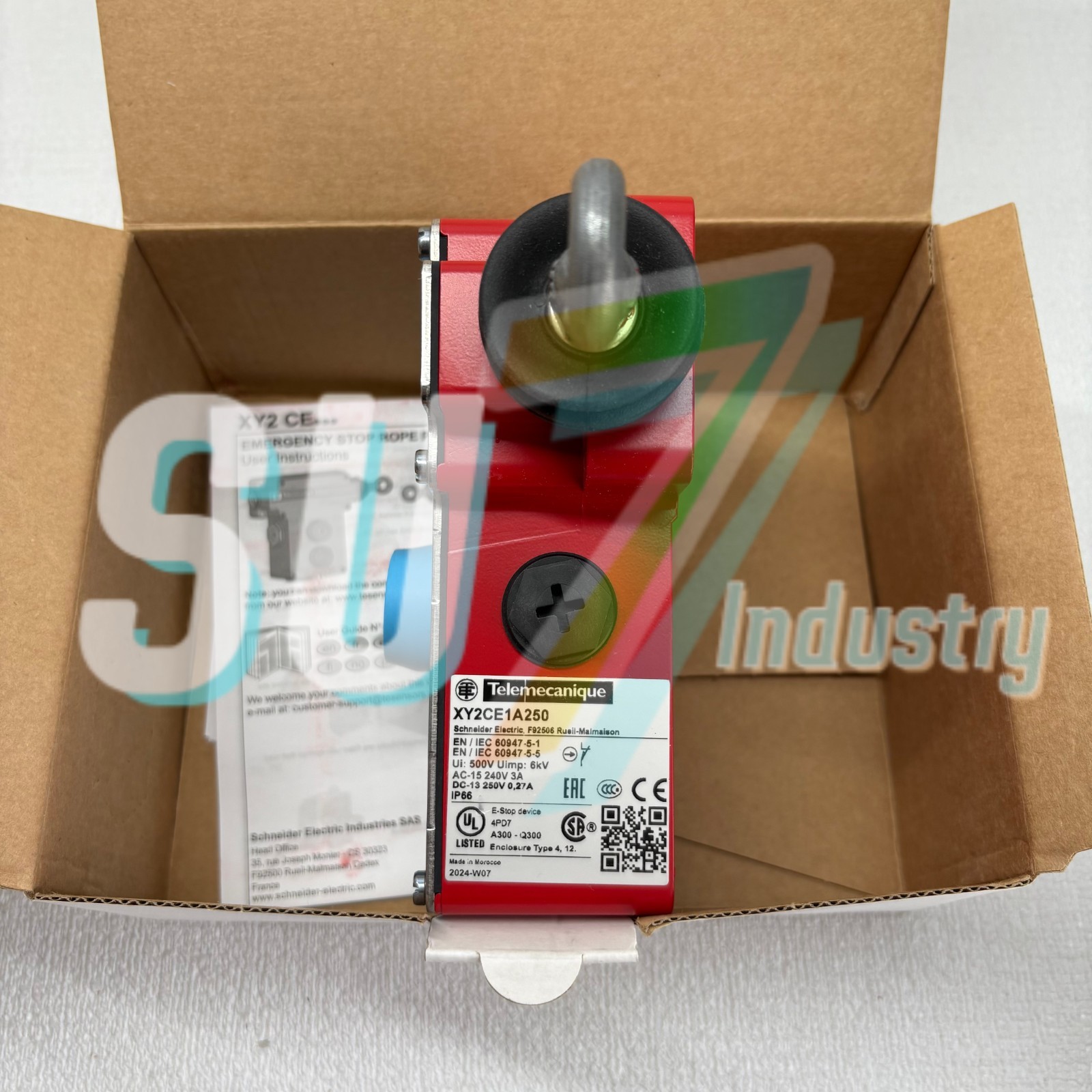 Schneider/Telemecanique XY2CE1A250 Pull cord limit switch#1pcs New In Box