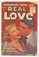 Real Love Comic Book No. 68 - June 1955 / "Too Much Glamour"