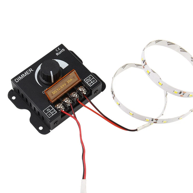 PIR Motion Sensor Switch PWM 0%-100% Dimmer for LED Strips Light - Image 3 of 4