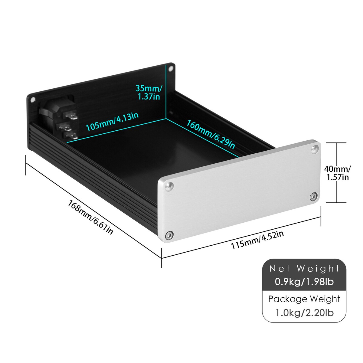 Cavi RCA Auto 430X92X310mm FAI DA TE Telaio In Alluminio - Foto 9