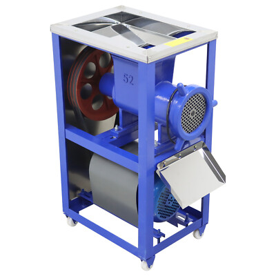 52 Electric Fish Chicken Bones Crusher Meat Grinder Feed Machinery 220V 500kg/h