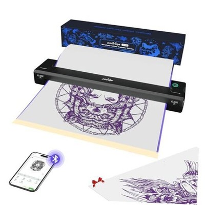 P90 Wireless Tattoo Stencil Printer - Professional & Beginner Friendly, 