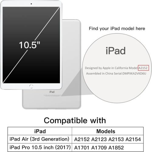 Original ZAGG iPad (PRO 10,5 Zoll, 2017) Hülle Robust Stoßfest Cover - Bild 2 von 10