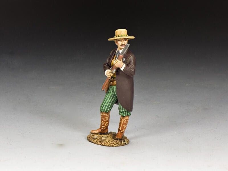 Diorama Far West réussi avec la figurine Sheriff CD022 King & Country