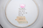 Taurus Zodiac Decorative Plate by Ucagco Ceramics of Japan with Gold Trim — photo 4