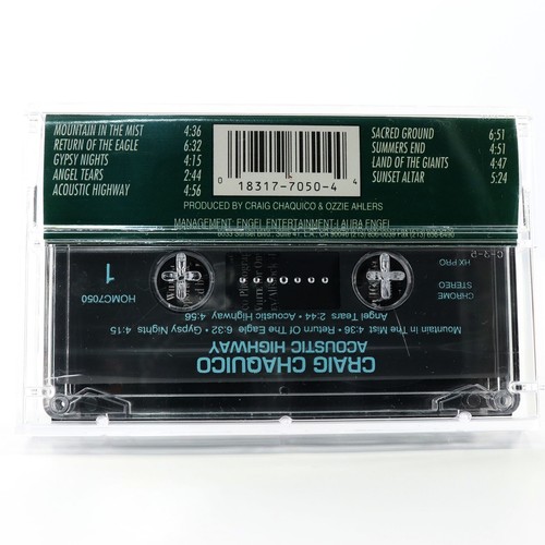 Acoustic Highway by Craig Chaquico (Cassette Tape, 1993, Higher Octave) TESTED - Picture 2 of 6