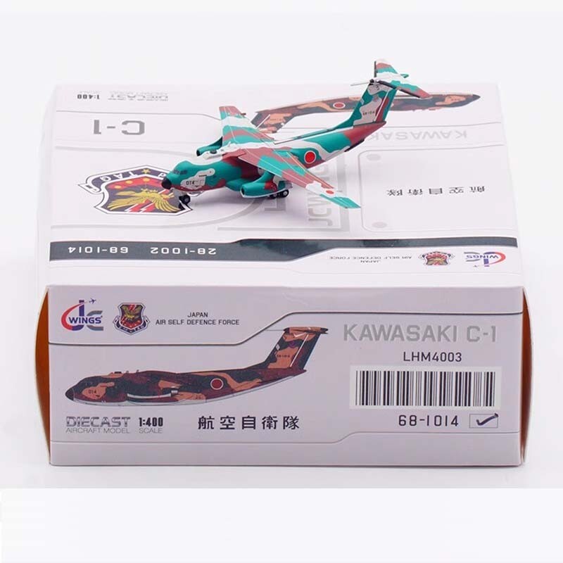 1:400 JC Wings Japan Air Self Defence KAWASAKI C-1 Diecast