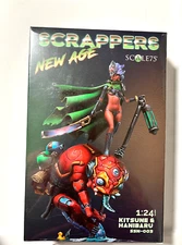 SCALE 75 1:24 SCALE SCRAPPERS NEW AGE SSN-003 KITSUNE AND HANIBARU 75MM