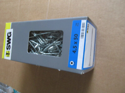 XXL Aktion /  Paket Marken Verlegeschrauben 4,5x50mm Seko 500Stück / S3Pal4