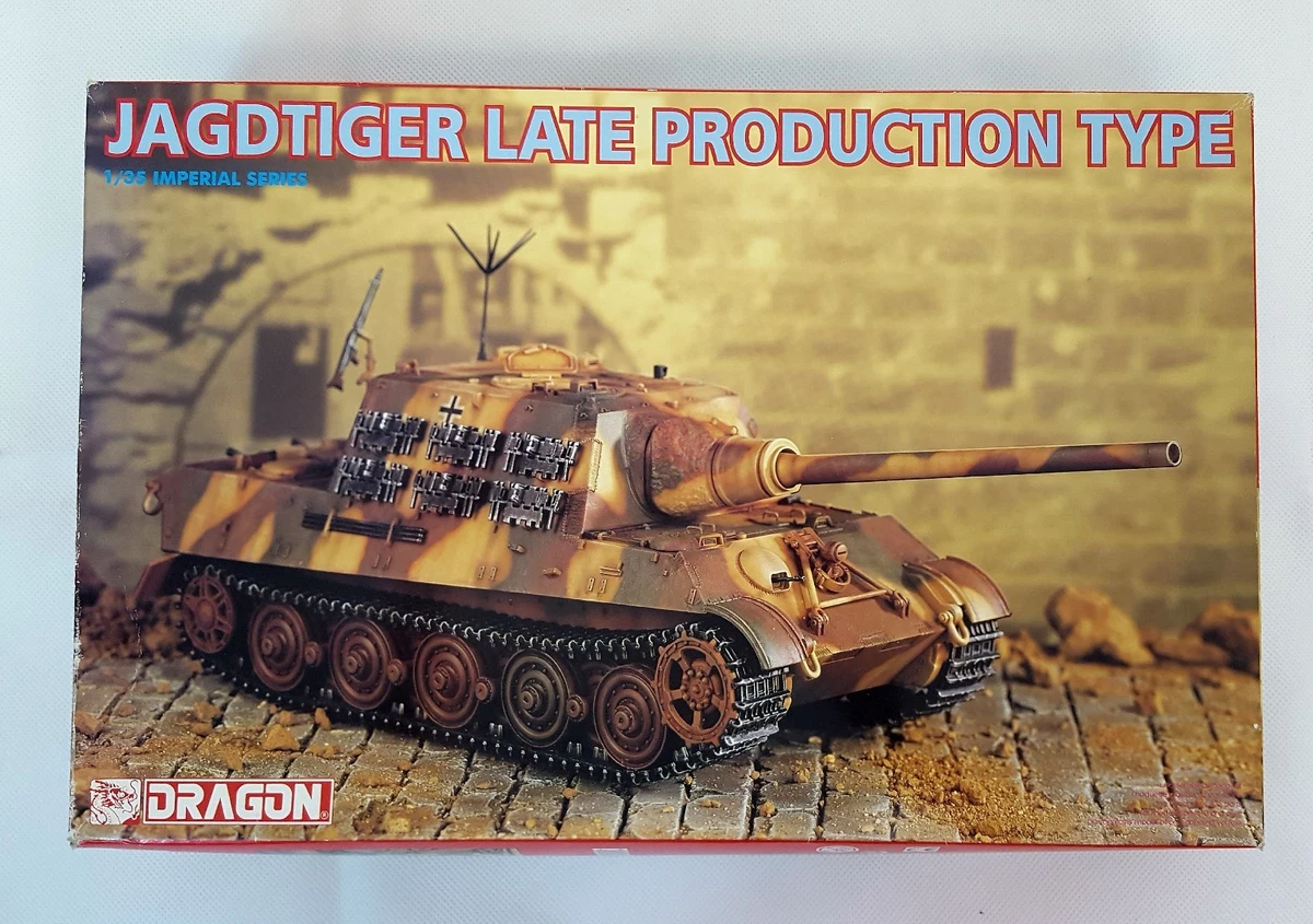 Dragon JAGDTIGER Late Production Type 1/35 Scale Imperial Series Model Kit 9036