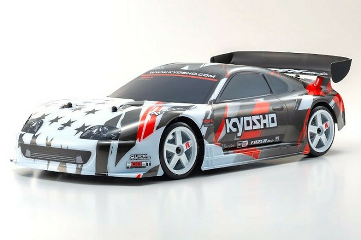 Kyosho Fazer RC Car Toyota SUPRA A80 Drift 4wd -RTR- 34471T1 | eBay