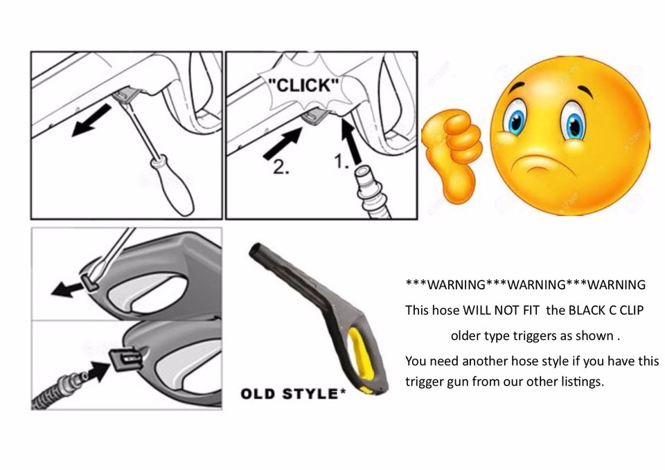 DrRobor Lancia Ad Alta Pressione Per Kärcher K2 K3 K4 K5 K6 K7 - Foto 9