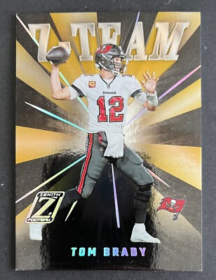 Tom Brady 2022 Panini Zenith Z-TEAM FOIL INSERT Card #ZT-1