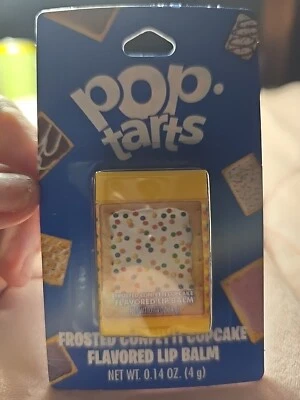 Brillo de labios con sabor a tartas pop confeti esmerilado sabor a cupcake nuevo en caja - Imagen 1 de 4