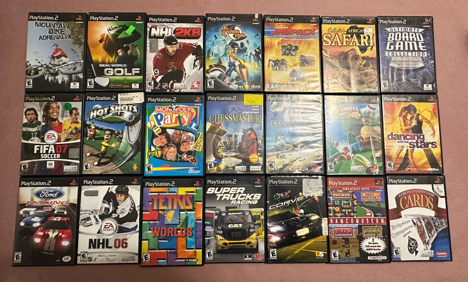 Playstation 2 (PS2) - 22 game lot - Most CIB with Manual! *NO SPORTS TITLES*