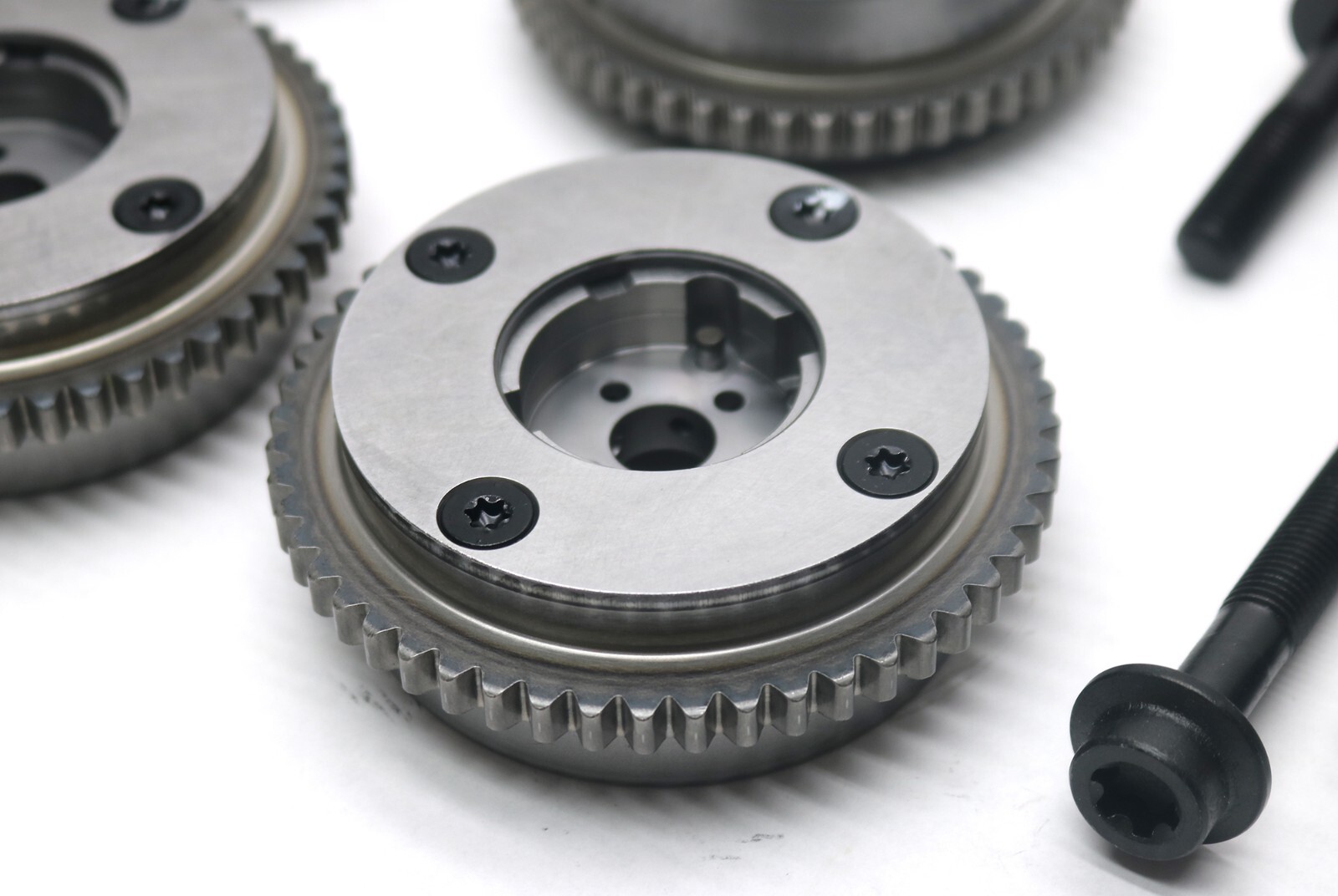 New Redesigned & Improved 3.5L EcoBoost 4-Pc Cam Phaser Set w/Hardware VVT Gears