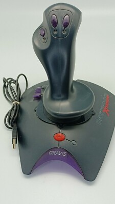 Gravis Destroyer Xtreme Model # 10512 Computer Gaming Flight Joy Stick Untested