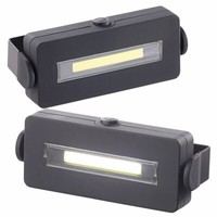Lunartec 2Er Pack Schwenkbare Arbeitsleuchte Mit COB-LED, 3 W, 100 Lm, Magnet,