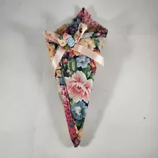 Handmade Floral Scissors Holder