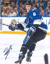 Sami Salo Signed Tampa Bay Lightning 8x10 Photo