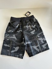 Under Armour Men's UA Elite Cargo Print Shorts Black Dark Gray Men  s Small New