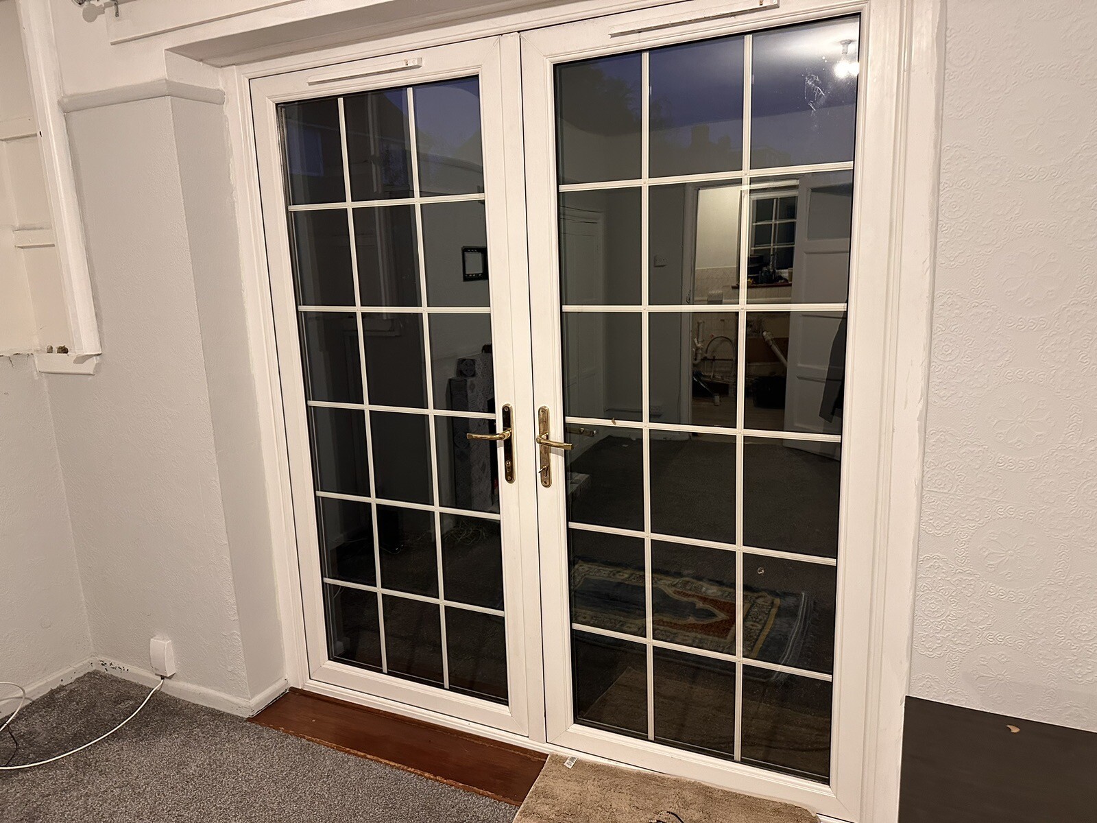 White UPVC Patio Doors eBay