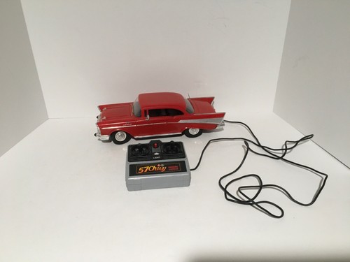 Chevy 1986 57 coche con control remoto con cable nuevo industrial brillante