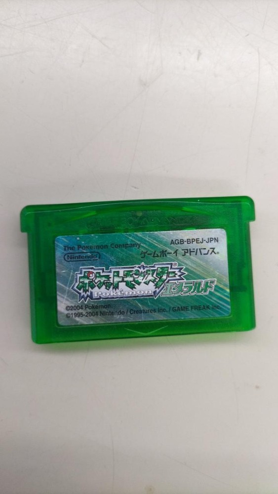 Nintendo Pokemon Emerald  Software Game Boy Advance Japan