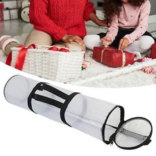 Gift Wrap Storage Bag PVC Bag Holiday Storage Clear Tote Xmas Gift Wrap