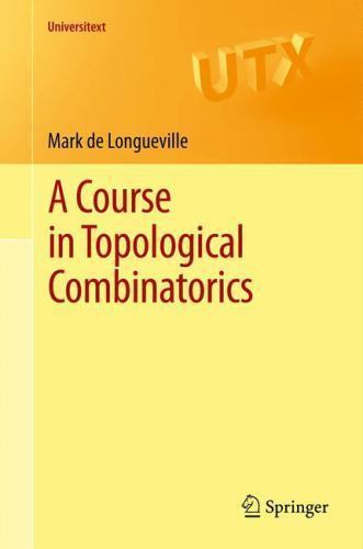 Course in Topological Combinatorics, Paperback by De Longueville, Mark, Brand... - Zdjęcie 1 z 1