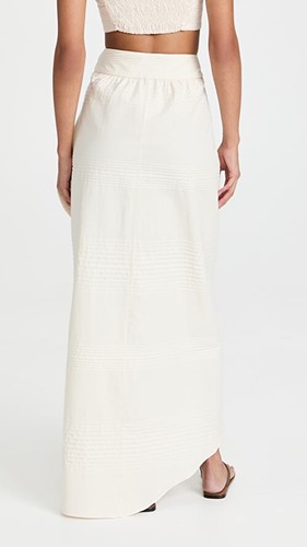 JOHANNA ORTIZ ‘The Traveller’ Cotton-Voile Wrap Skirt Ecru Size 4 US $495+ NEW - Picture 9 of 22