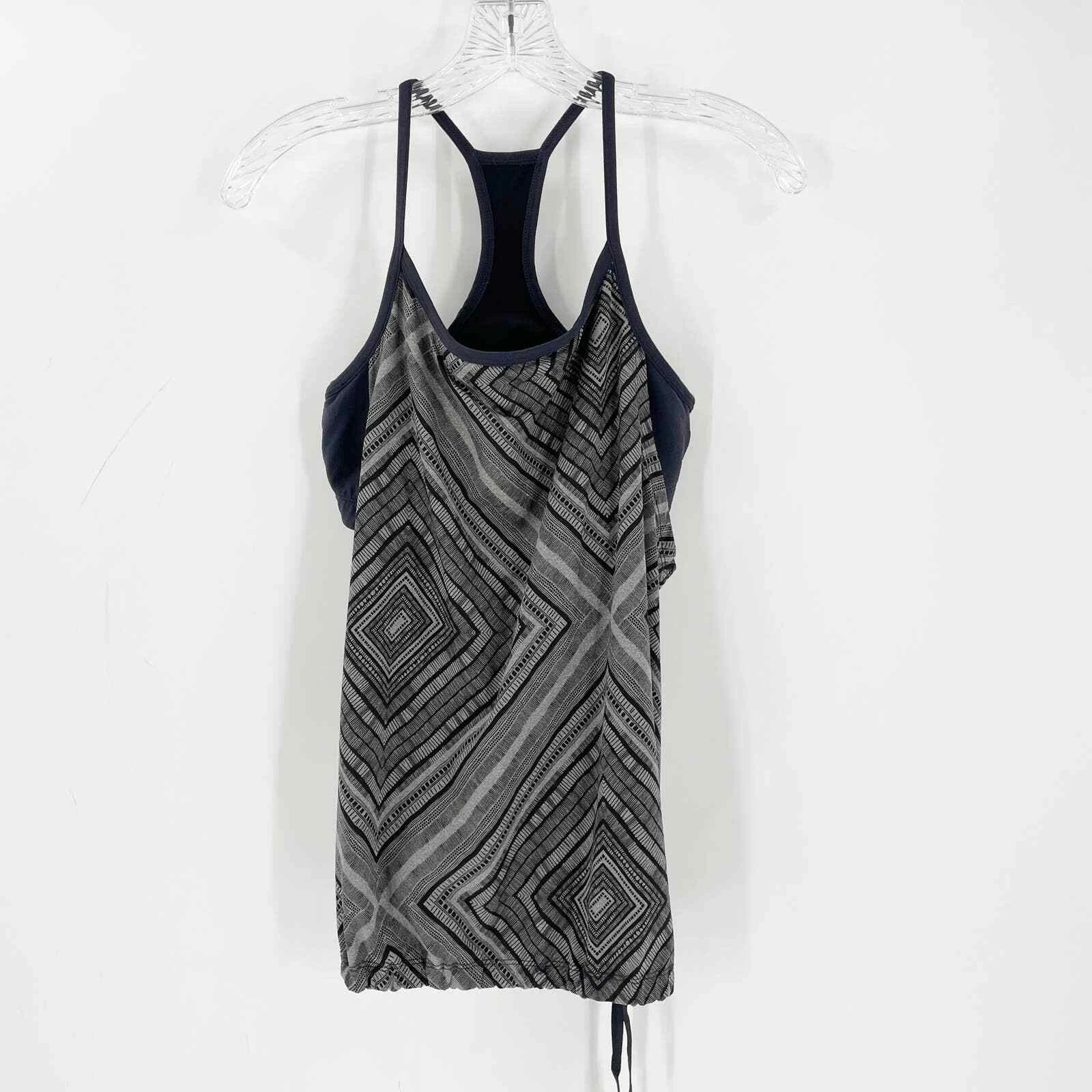 fabletics racerback activewear built in bra tank-top