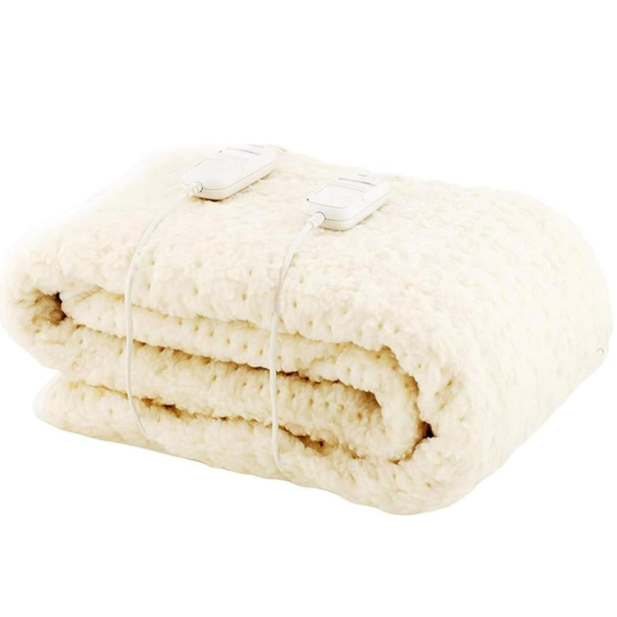 Wool Fleece Fleece Electric Blanket King Size Cozy Night By Sweet