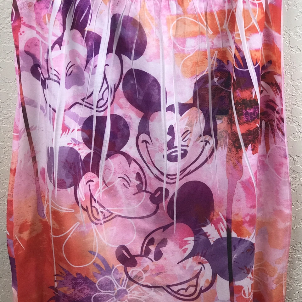 Disney Mickey Mouse Solero Talla Grande (11-13) Rosa Calzado Verano Foto 2 de 4