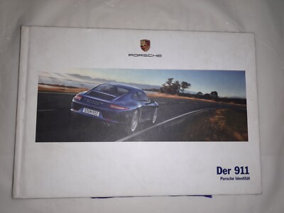 PORSCHE 991 911 Carrera Coupe Cabriolet Hardcover Prospekt Brochure von 2014