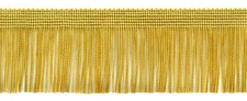 Chainette Fringe Trim 2 inch, Style CF02 Color C4 Antique Gold[Sold By The Yard]