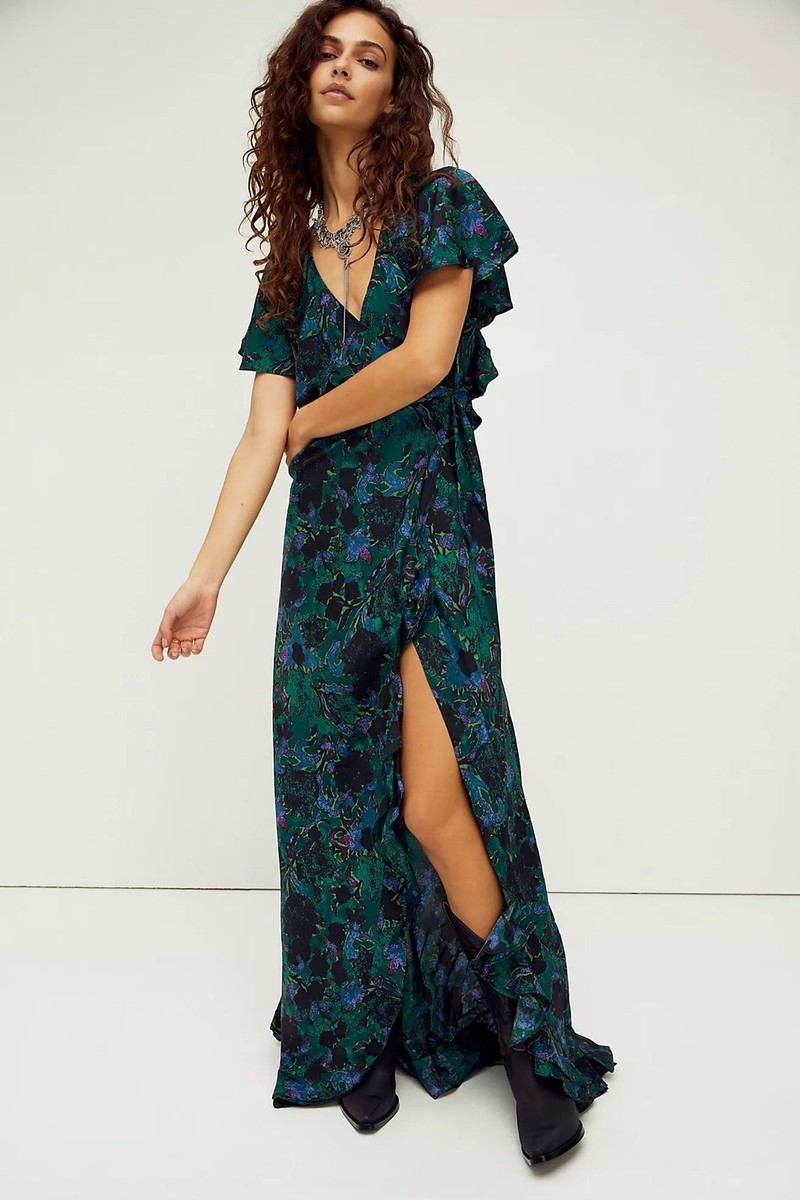grey state josephine midi dress Josephine Midi Dress in Butter Cherry Stripe  Isalis