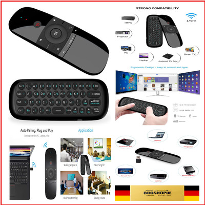 Air Mouse mit IR-Lehrenfunktion für Android TV, Smart TV und Computer