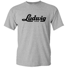 Ludwig Drums Cymbals Men's Grey Size S-5XL