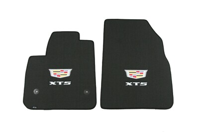 Lloyd Mats VELOURTEX Ebony FRONT FLOOR MATS fits 2017 to 2021 Cadillac XT5