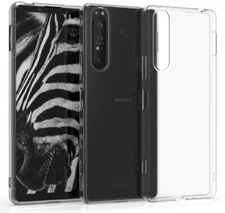 2 Pack Clear Case Shockproof Gel Phone Cover For Sony Xperia 1 5 10 III II  5G