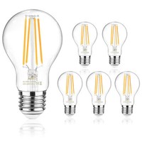 E27 GlüHbirne Edison Led GlüHlampe 5Er Set 6W Birne Retro Filament 800Lm 2700K