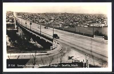 Ansichtskarte Seattle, WA, the George Washington Memorial Bridge 