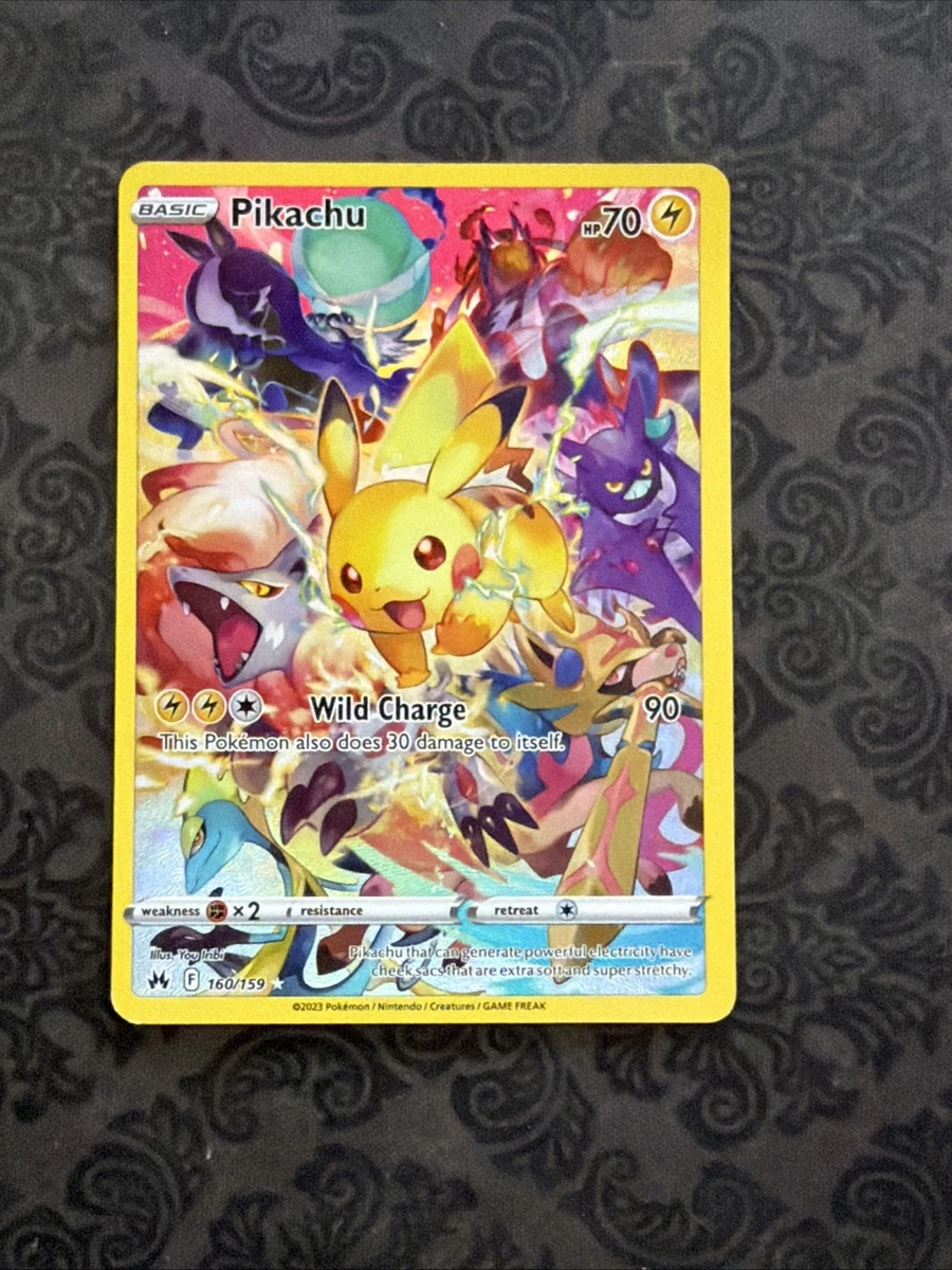 Las mejores ofertas en Pikachu 160/159 Crown Zenith | eBay