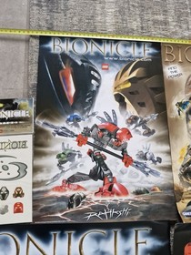 LEGO Bionicle Ultimate Poster Bundle + Tattoos Retail Store Posters