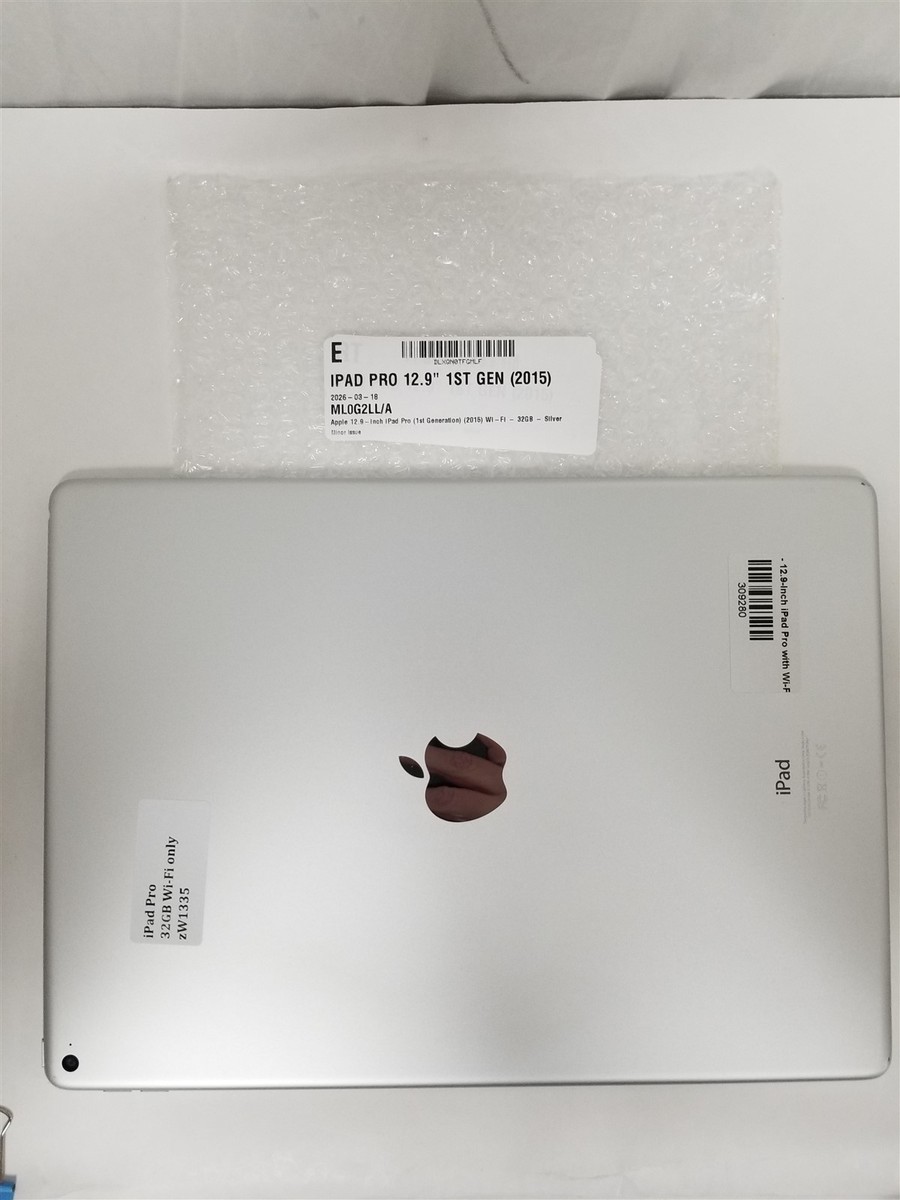 Apple iPad Pro (12.9-inch) A1584 32 GB, Wi-Fi, 12.9 in - Silver