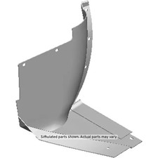 Genuine GM Passenger Side Front Wheelhouse Rear Liner 15806318